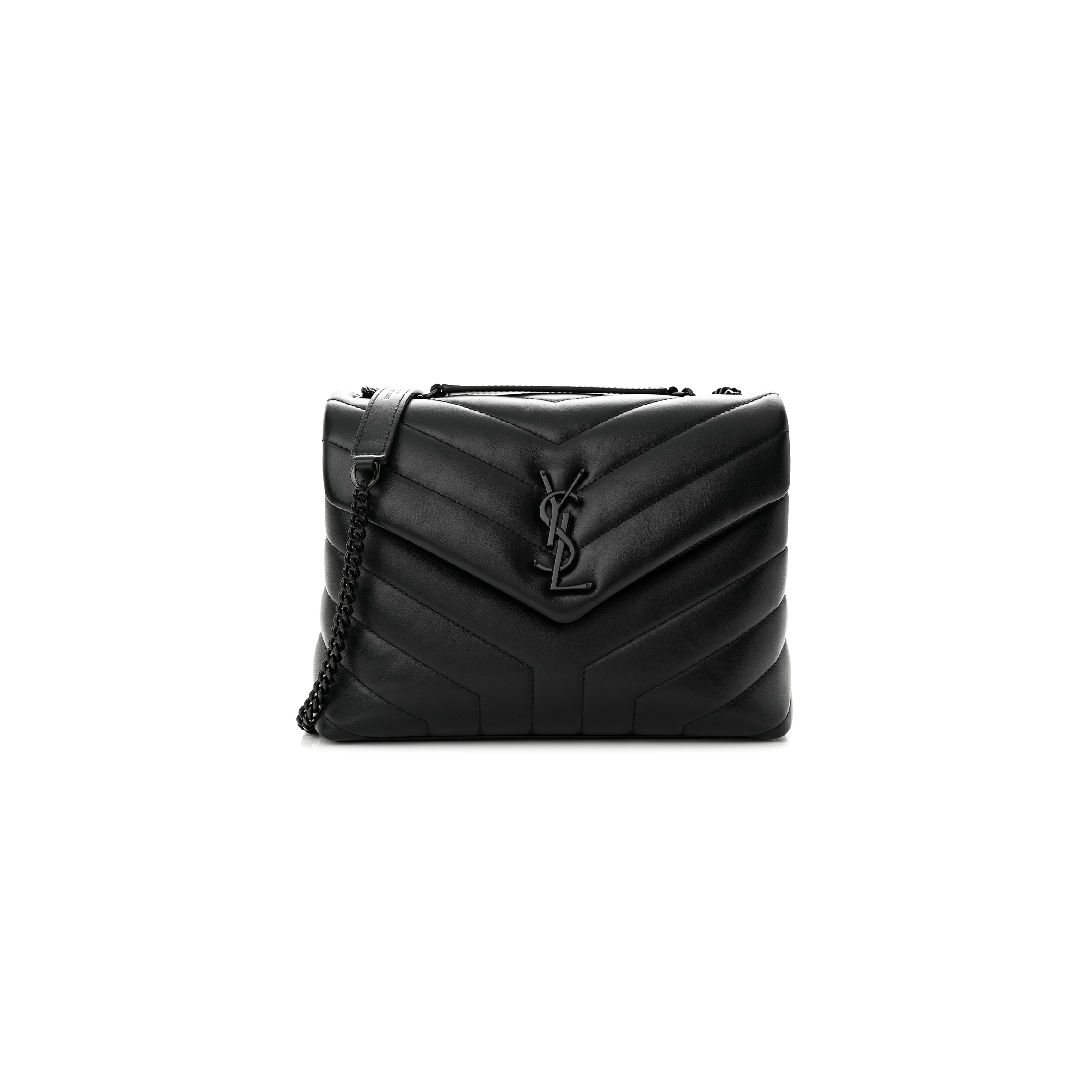 YSL LOULOU SMALL IN QUILTED LEATHER 494699DV7281000 (23*17*9cm)